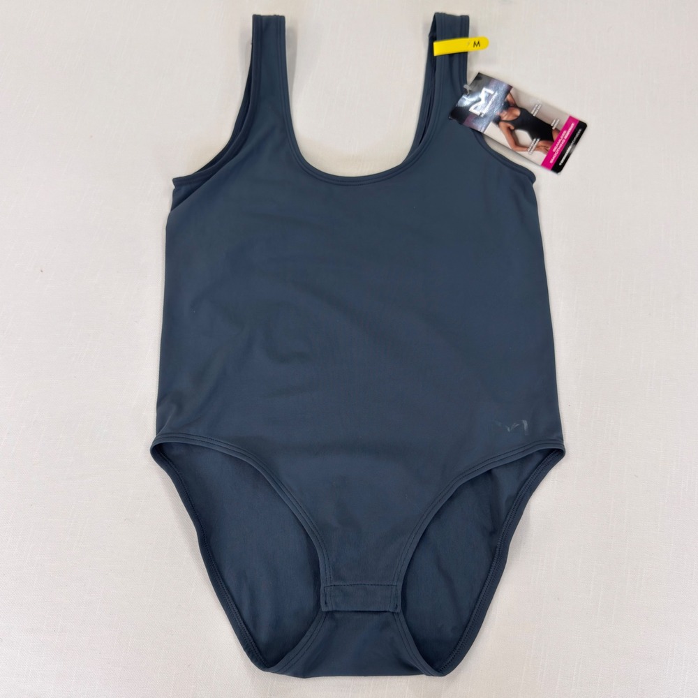 Maidenform Seamless Smoothing Bodysuit Green DMS103 Womens Medium NEW